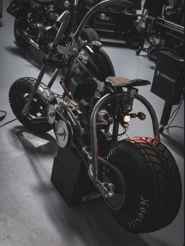 Assembled Motorcycle