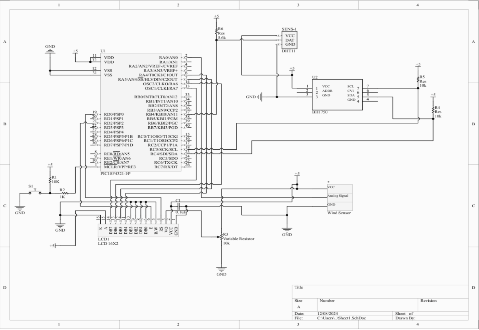 WBGT Wiring Diagram